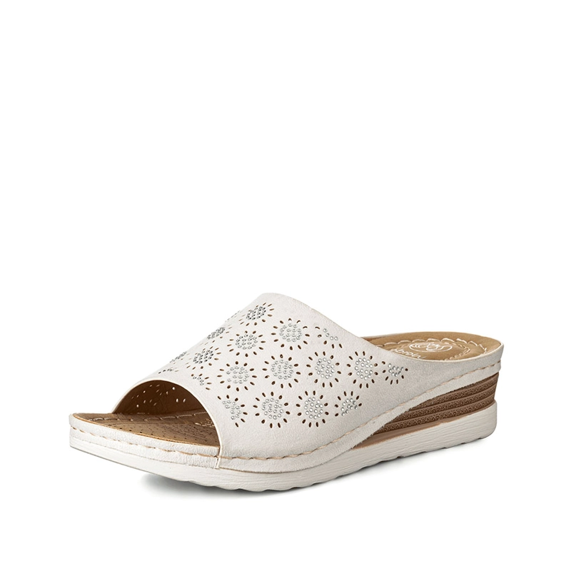 SANDALIAS CHALAS CASUAL CONFORT MUJER TACO CUÑA WEIDE QIU365 - 6
