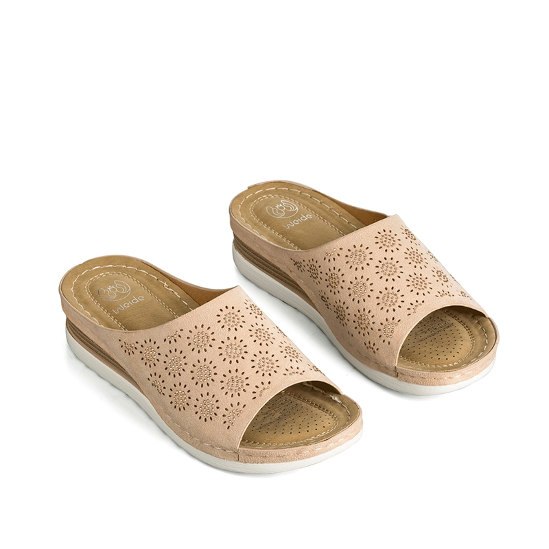 SANDALIAS CHALAS CASUAL CONFORT MUJER TACO CUÑA WEIDE QIU365 - 7