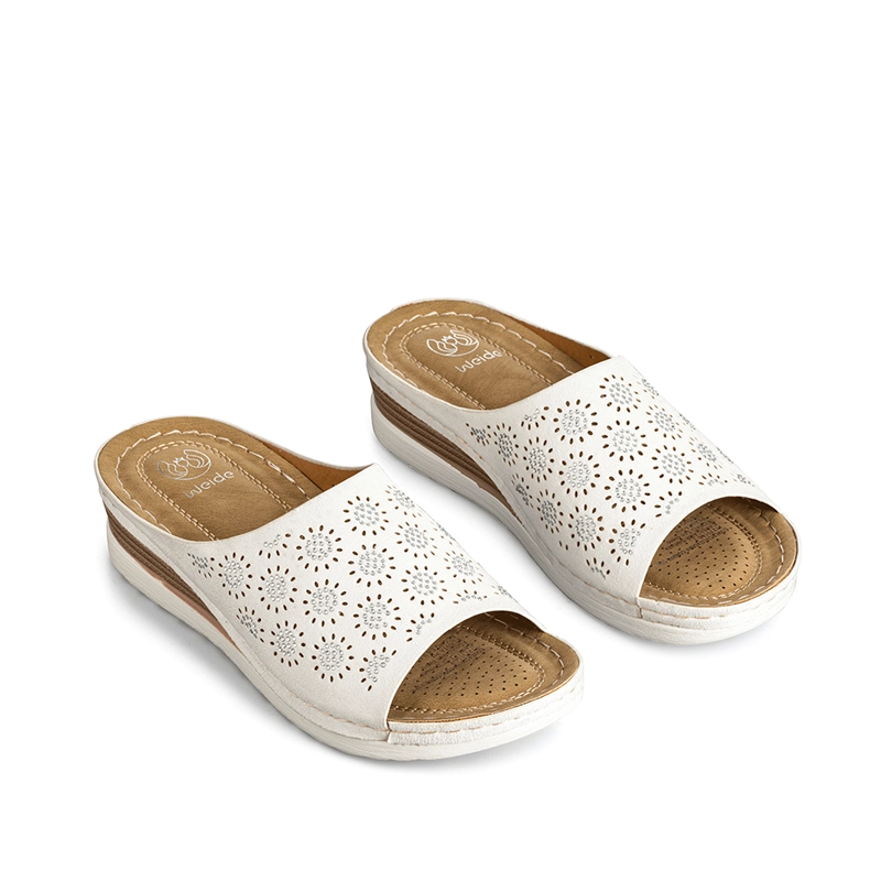 SANDALIAS CHALAS CASUAL CONFORT MUJER TACO CUÑA WEIDE QIU365 - 7