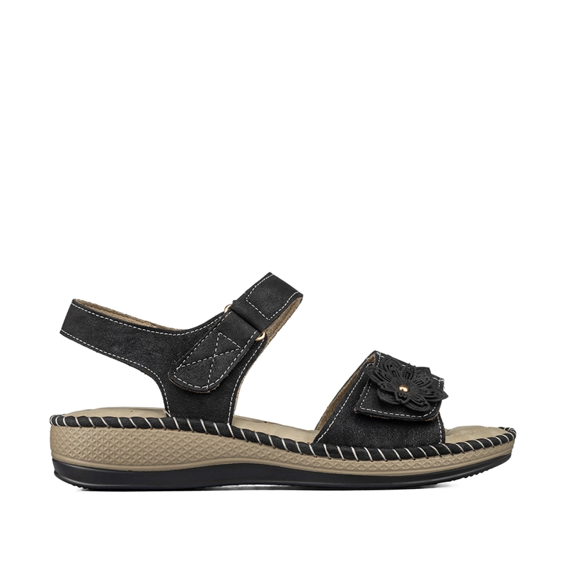 SANDALIA TACON CUÑA CASUAL SOFT MUJER WEIDE JS78 - 1