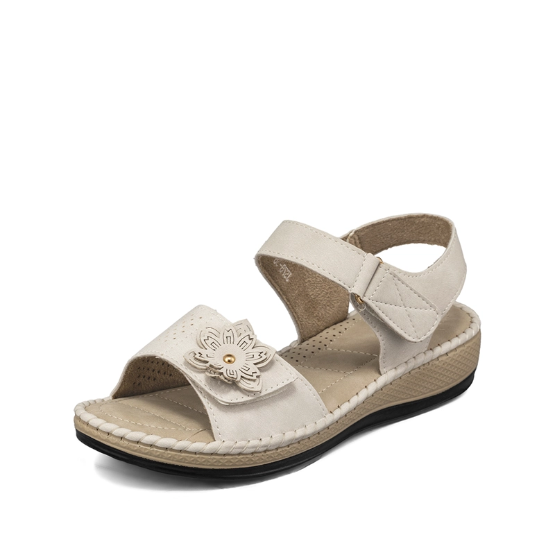 SANDALIA TACON CUÑA CASUAL SOFT MUJER WEIDE JS78 - 5