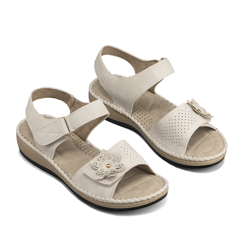 SANDALIA TACON CUÑA CASUAL SOFT MUJER WEIDE JS78 - 6