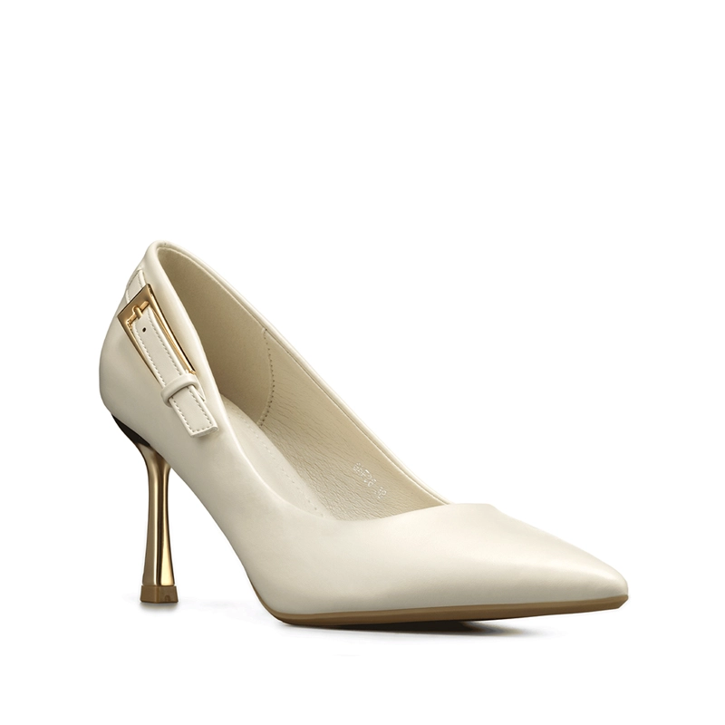 ZAPATO TACO ALTO FORMAL SIMIL CHAROL MUJER WEIDE GHE38 - 1