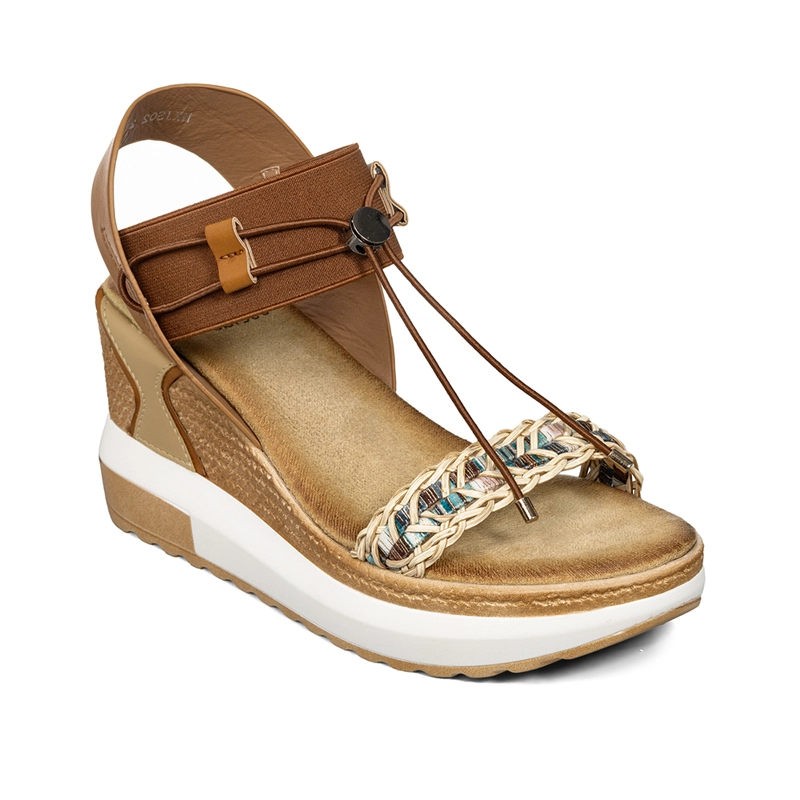 SANDALIAS CASUALES TACO CUÑA MUJER WEIDE JS02 - 7