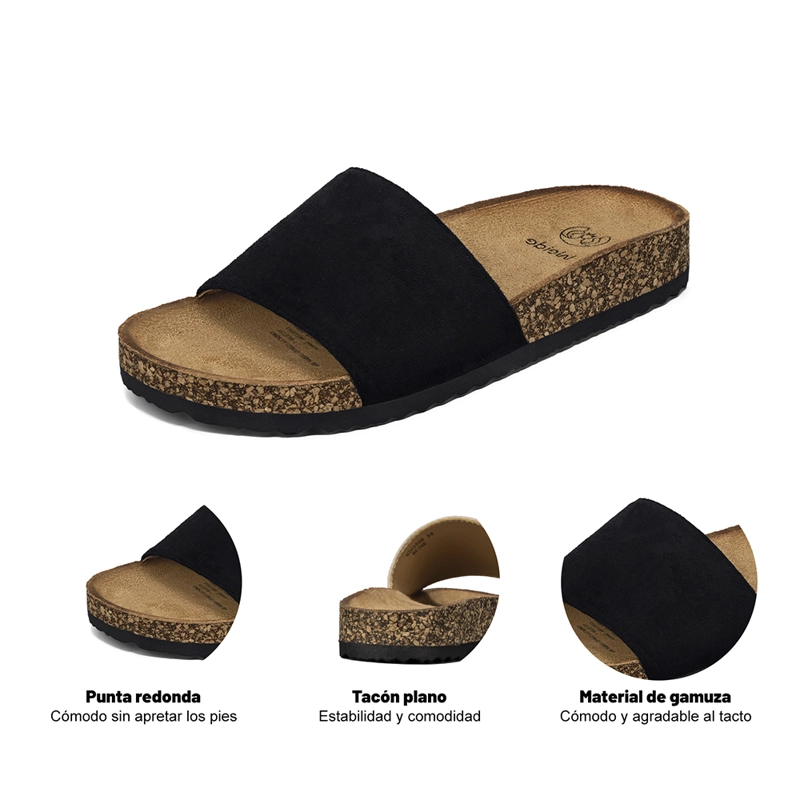 SANDASLIA ESTILO CHALA SIMIL GAMUZA MUJER WEIDE QIU358B - 7