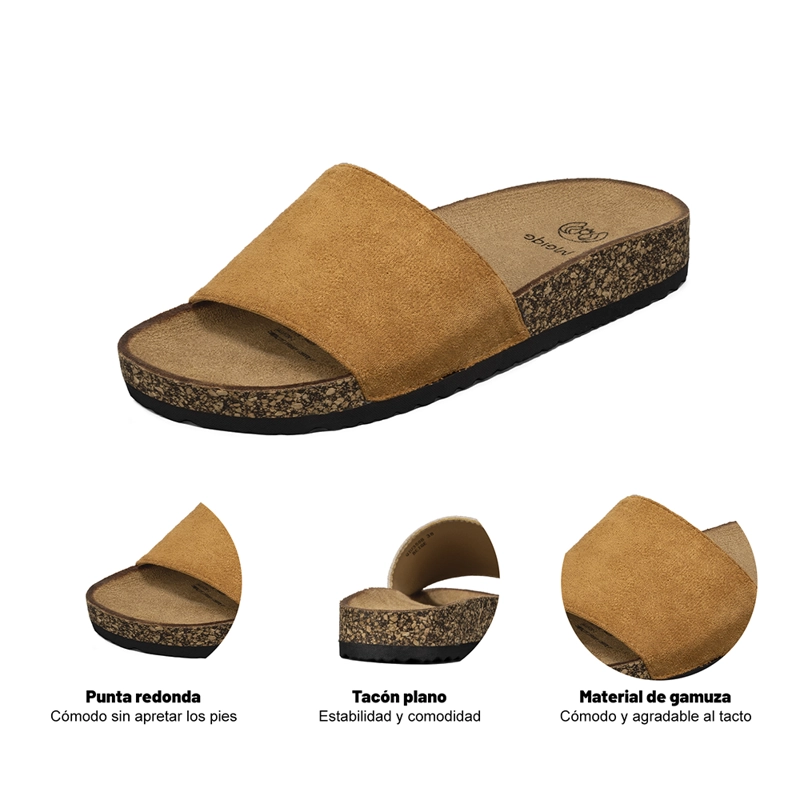 SANDASLIA ESTILO CHALA SIMIL GAMUZA MUJER WEIDE QIU358B - 7