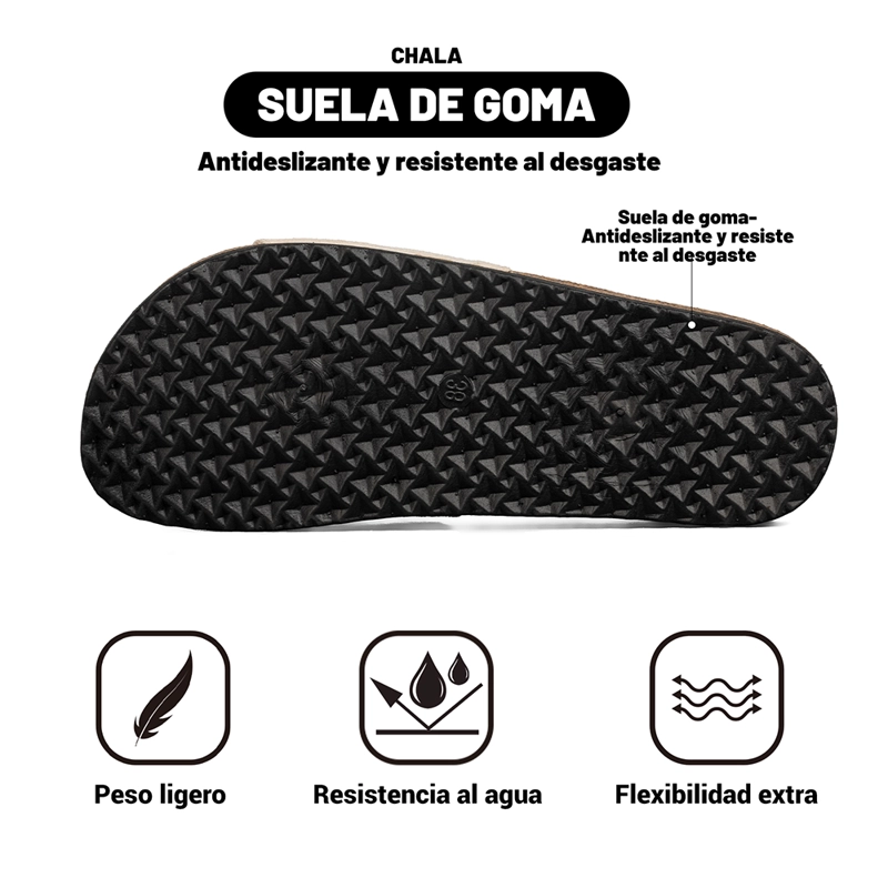 SANDASLIA ESTILO CHALA SIMIL GAMUZA MUJER WEIDE QIU358B - 8