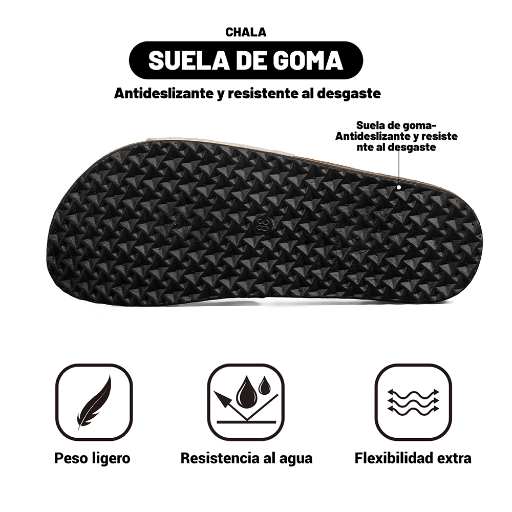 SANDASLIA ESTILO CHALA SIMIL GAMUZA MUJER WEIDE QIU358B - 8