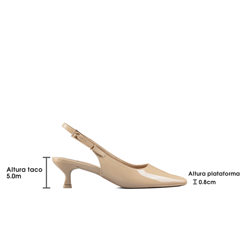 ZAPATO TACO TALON ABIERTO SIMIL CHAROL MUJER WEIDE GHE37 - 7