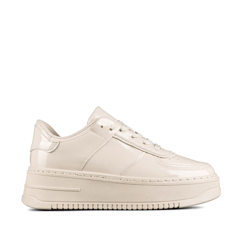 ZAPATILLA DEPORTIVA PLATAFORMA CHAROL MUJER WEIDE LT132 - 1