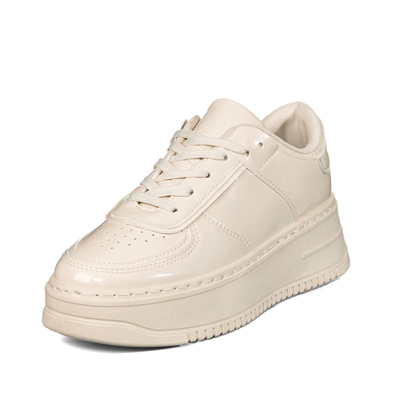 ZAPATILLA DEPORTIVA PLATAFORMA CHAROL MUJER WEIDE LT132 - 2