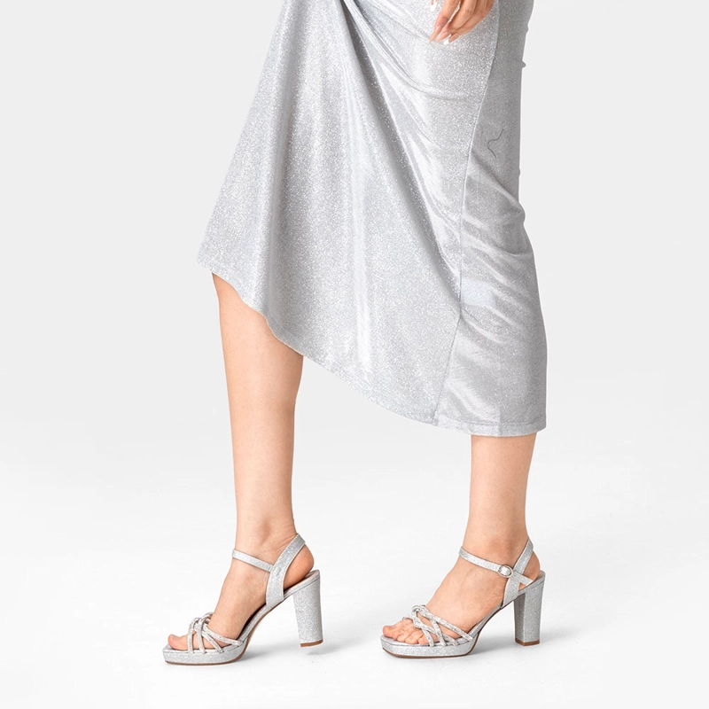 SANDALIA FIESTA GLITTER ELEGANTE MUJER WEIDE YOU236 - 2