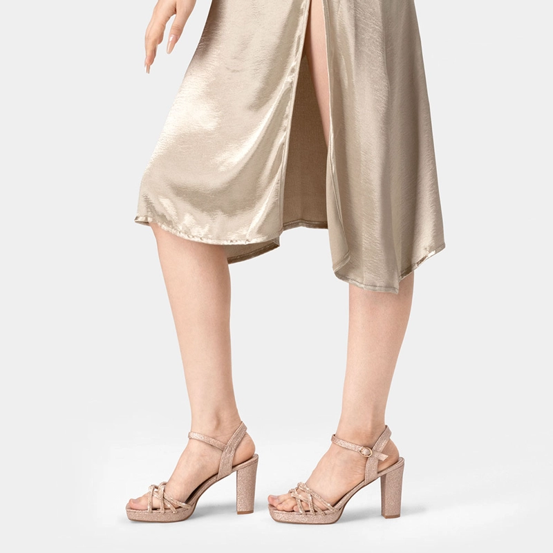 SANDALIA FIESTA GLITTER ELEGANTE MUJER WEIDE YOU236 - 3