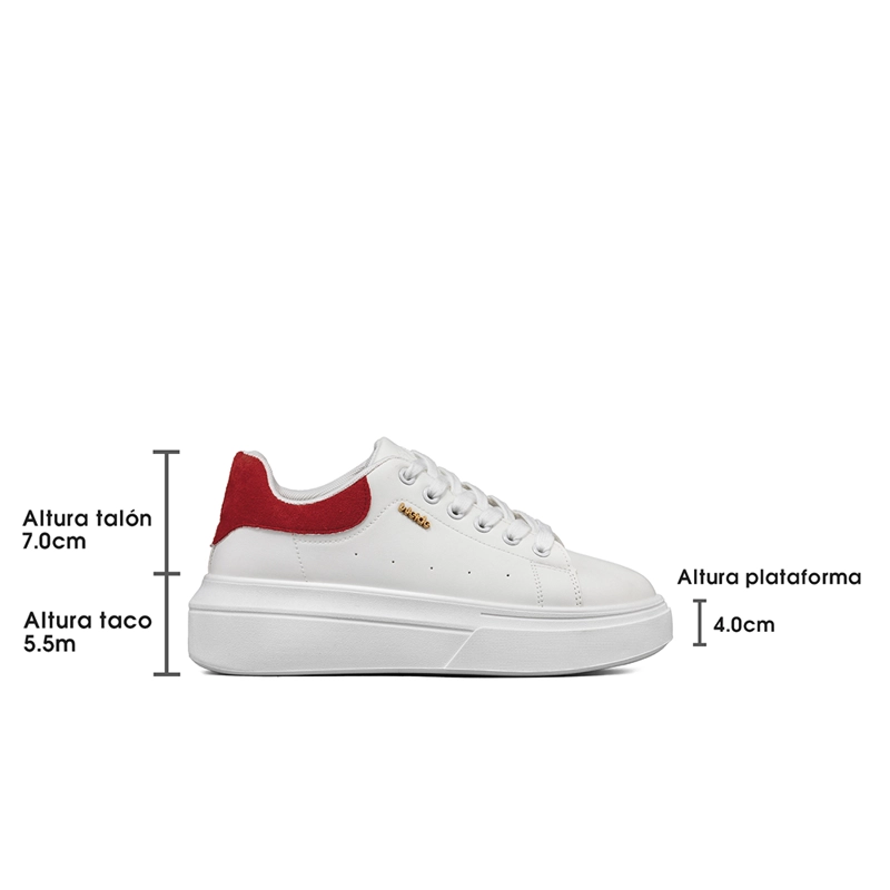 ZAPATILLA URBANA PLATAFORMA CONFORT MUJER WEIDE LT211 - 7