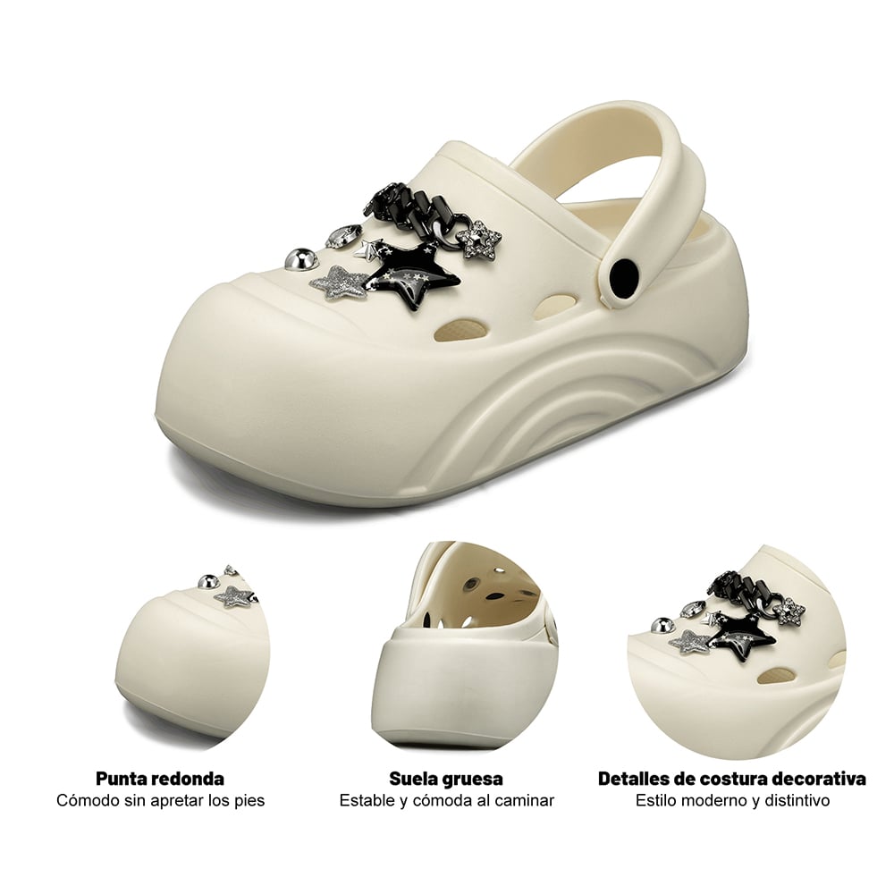 ZUECO CASUAL  LIVIANO EVA MUJER WEIDE MJ06 - 8