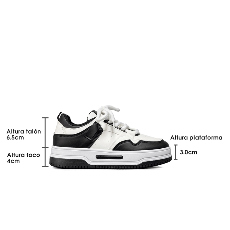 ZAPATILLA DEPORTIVA CASUAL MUJER MODA DE COLORES WEIDE LT205 - 4