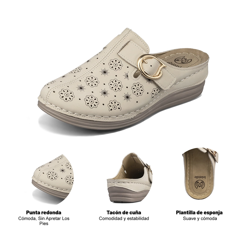SANDALIAS CASUAL MUJER PLATAFORMA CUÑA WEIDE JS72 - 8