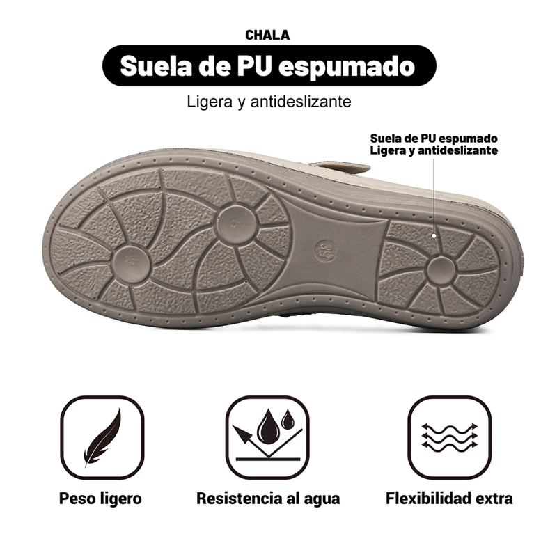 SANDALIAS CASUAL MUJER PLATAFORMA CUÑA WEIDE JS72 - 9