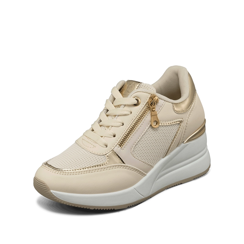 ZAPATILLA DEPORTIVA TACO CUÑA MALLA MUJER WEIDE JLL60 - 5