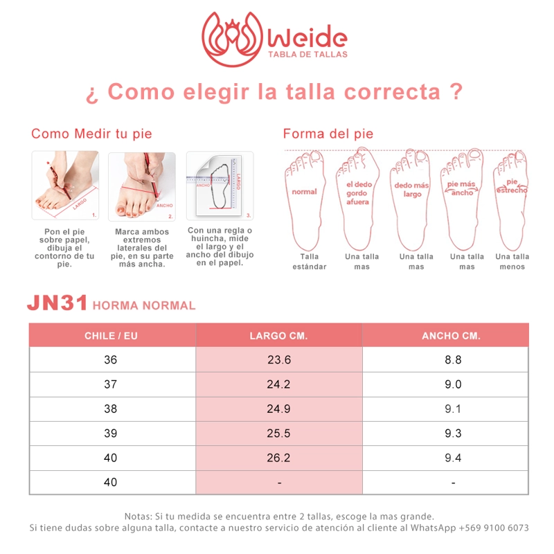 SANDALIA PLANA BLANCO CASUAL JN31 WEIDE - 4