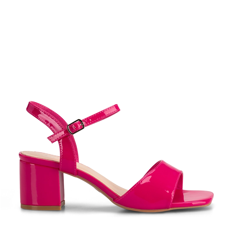 SANDALIA CASUAL TACO DURAZNO MUJER WEIDE GH79 - 1
