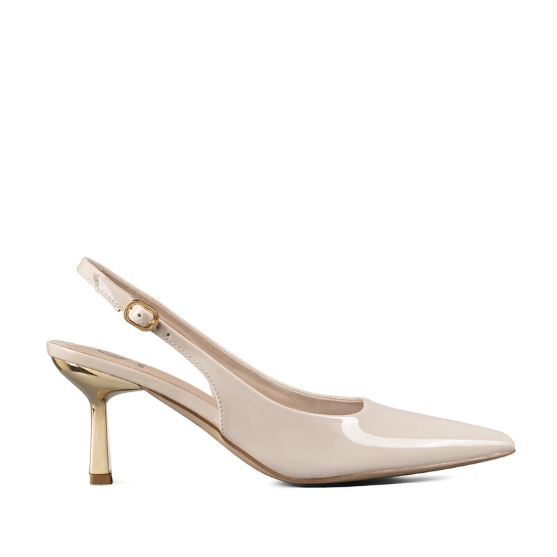 ZAPATO TACO ALTO TALON ABIERTO ELEGANTE MUJER WEIDE QIU390 - 1