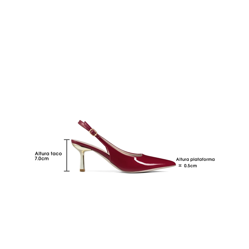 ZAPATO TACO ALTO TALON ABIERTO ELEGANTE MUJER WEIDE QIU390 - 4