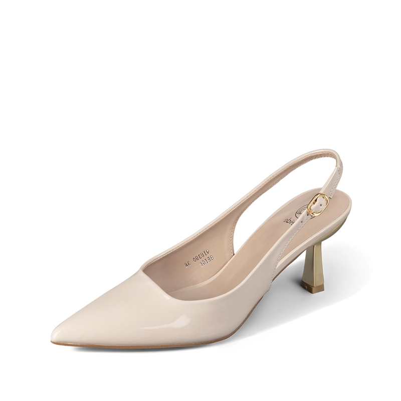ZAPATO TACO ALTO TALON ABIERTO ELEGANTE MUJER WEIDE QIU390 - 5