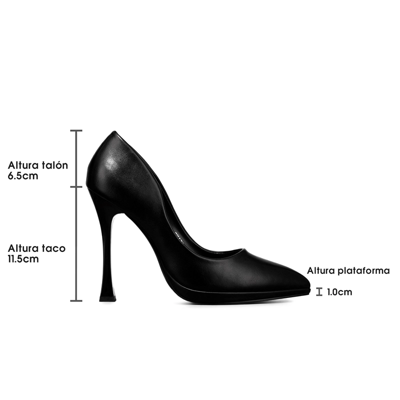 ZAPATO TACO ALTO ELEGANTE EN PUNTA MUJER WEIDE GH173 - 7