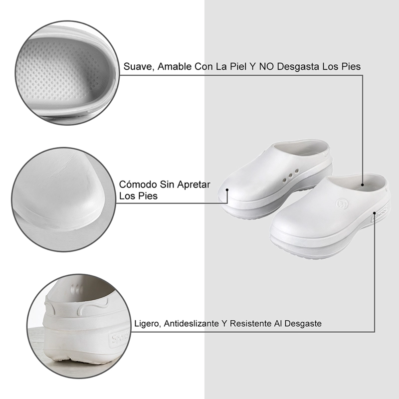 ZUECO CASUAL CONFORT PLATAFORMA MUJER WEIDE GH150 - 5
