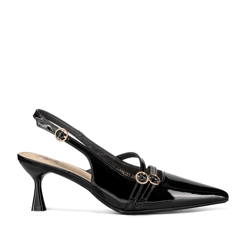 ZAPATO TALON DESCUBIERTO FORMAL MUJER WEIDE GHE101 - 1