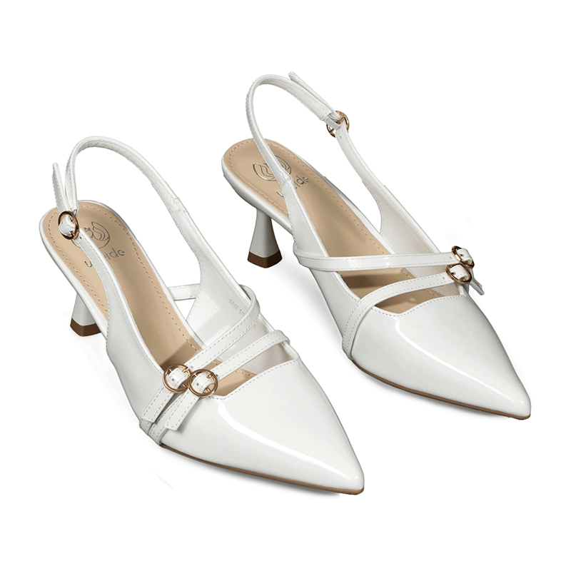 ZAPATO TALON DESCUBIERTO FORMAL MUJER WEIDE GHE101 - 6