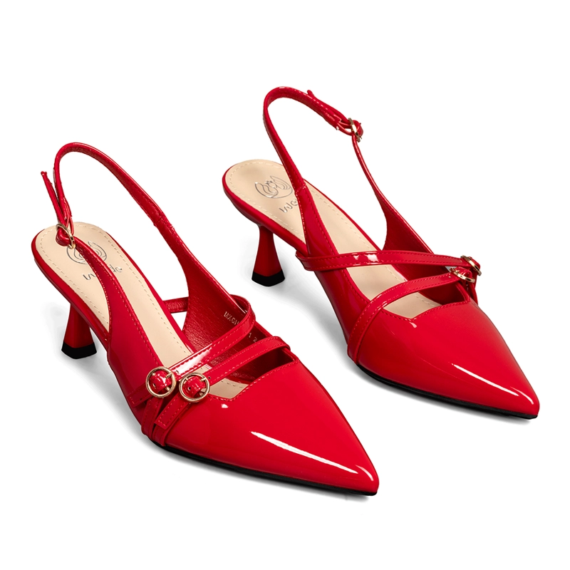 ZAPATO TALON DESCUBIERTO FORMAL MUJER WEIDE GHE101 - 6