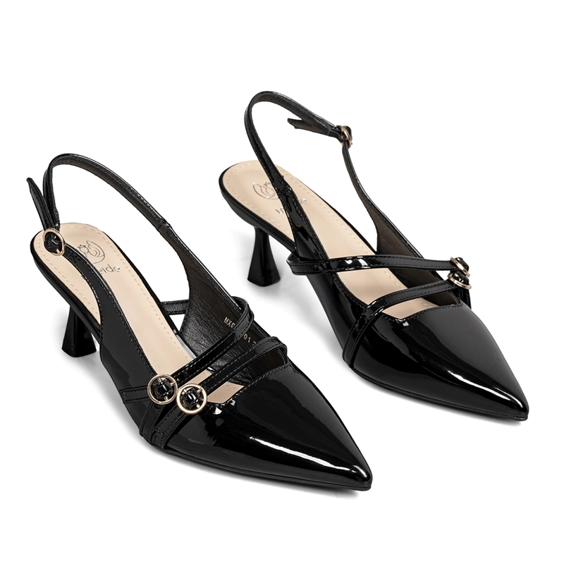 ZAPATO TALON DESCUBIERTO FORMAL MUJER WEIDE GHE101 - 6