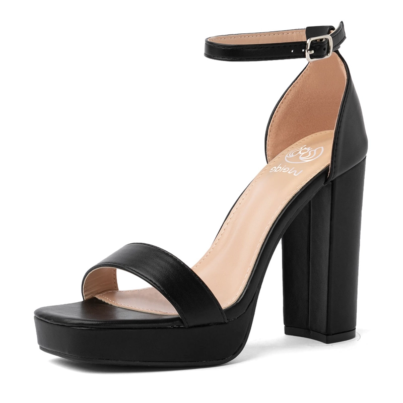 SANDALIA TACO FIESTA NEGRA MUJER WEIDE YOU189 - 5