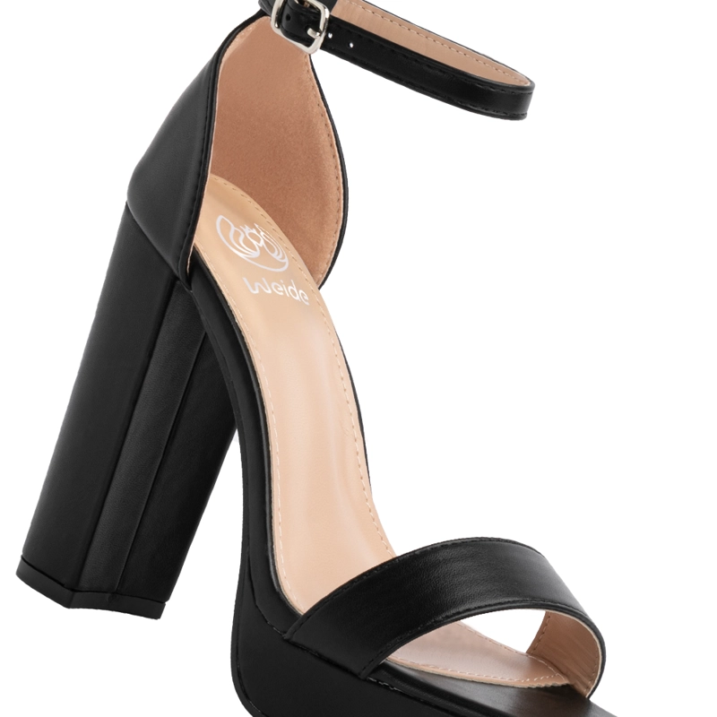 SANDALIA TACO FIESTA NEGRA MUJER WEIDE YOU189 - 7