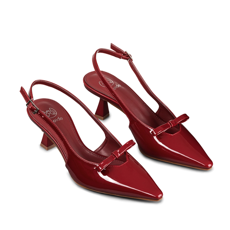 ZAPATO FORMAL ELEGANTE TACO ALTO STILETTO MUJER WEIDE QIU357 - 6