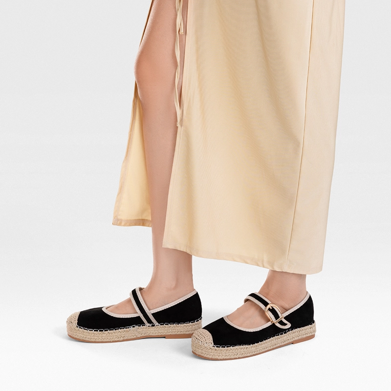 ALPARGATA CASUAL SUELA YUTE PLANA MUJER WEIDE QIU105 - 2
