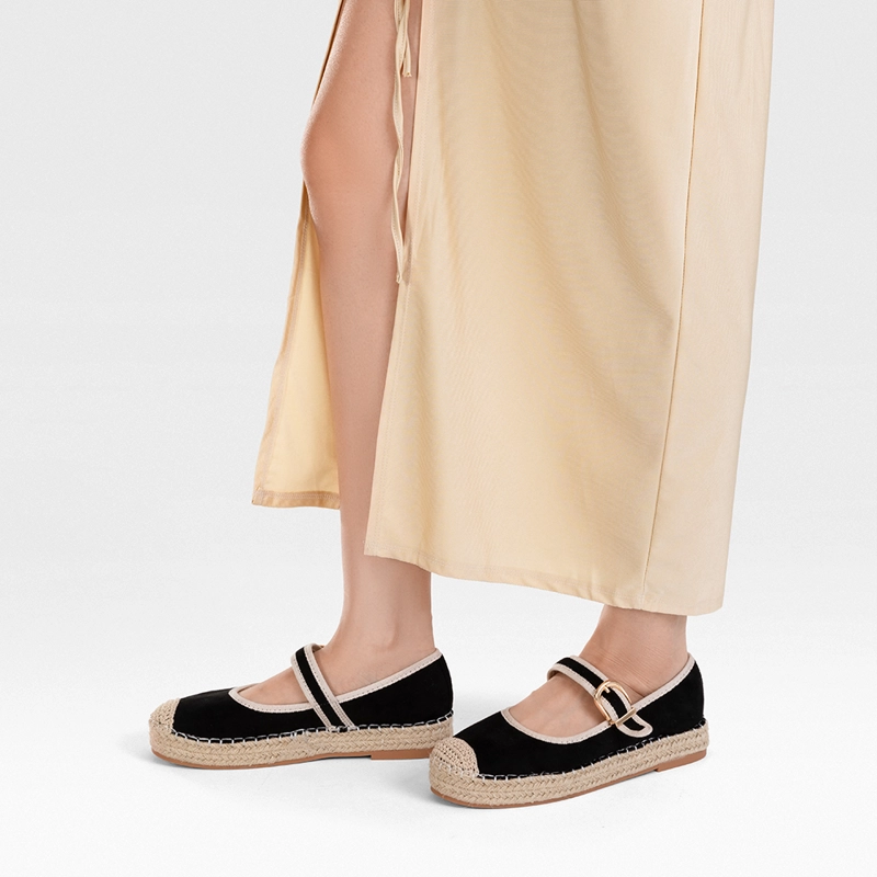 ALPARGATA CASUAL SUELA YUTE PLANA MUJER WEIDE QIU105 - 2