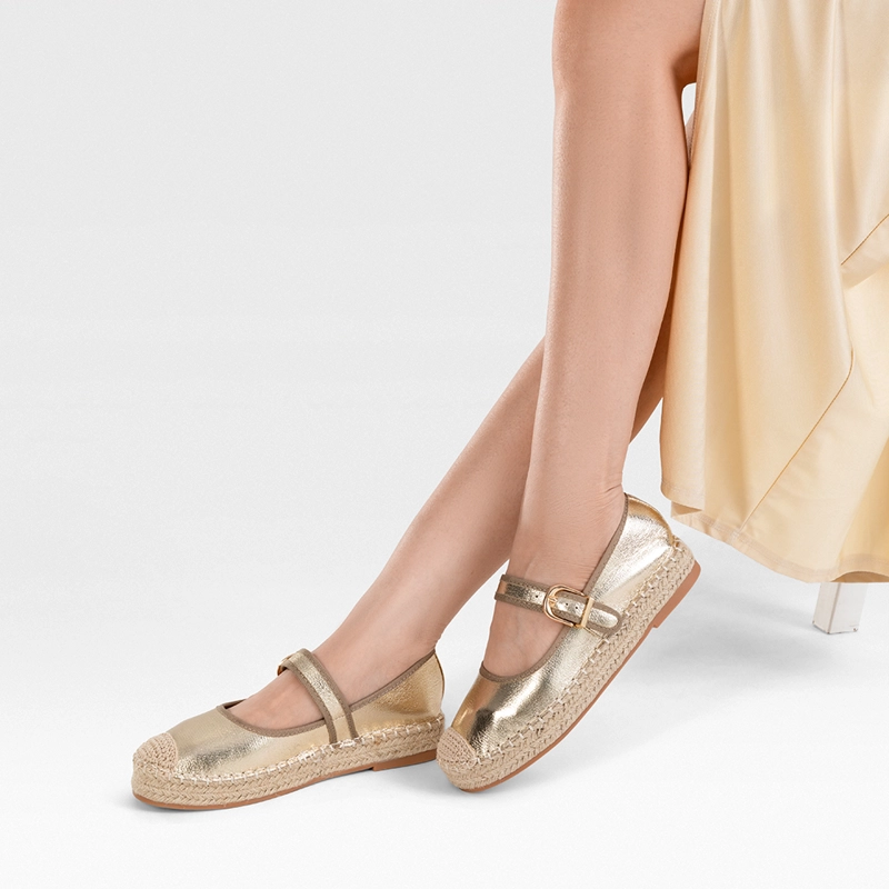 ALPARGATA CASUAL SUELA YUTE PLANA MUJER WEIDE QIU105 - 2