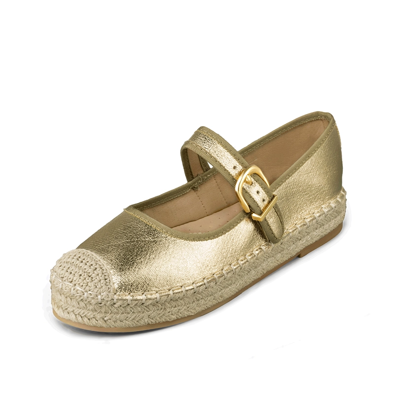 ALPARGATA CASUAL SUELA YUTE PLANA MUJER WEIDE QIU105 - 4