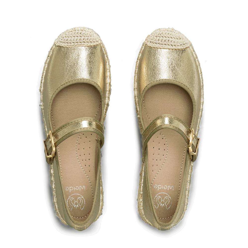 ALPARGATA CASUAL SUELA YUTE PLANA MUJER WEIDE QIU105 - 5