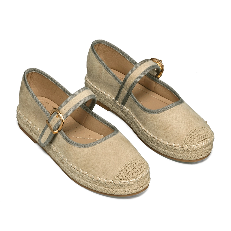 ALPARGATA CASUAL SUELA YUTE PLANA MUJER WEIDE QIU105 - 5