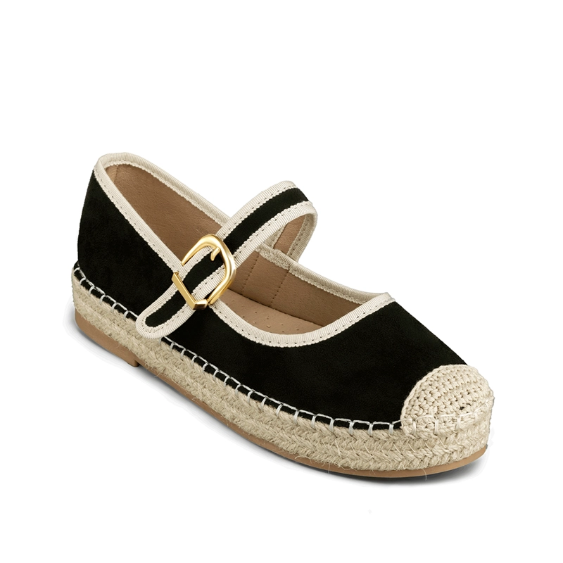 ALPARGATA CASUAL SUELA YUTE PLANA MUJER WEIDE QIU105 - 6