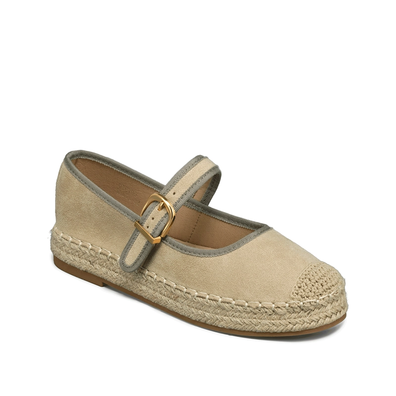 ALPARGATA CASUAL SUELA YUTE PLANA MUJER WEIDE QIU105 - 6