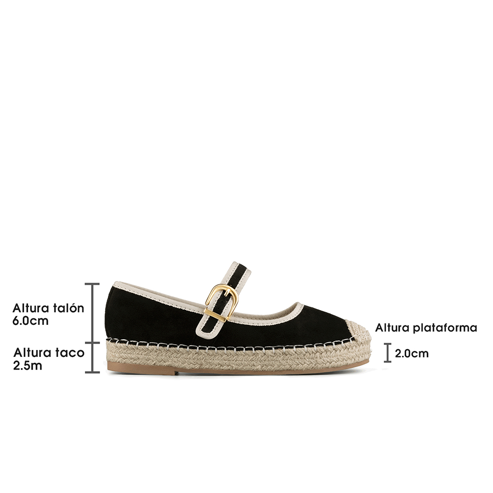 ALPARGATA CASUAL SUELA YUTE PLANA MUJER WEIDE QIU105 - 7
