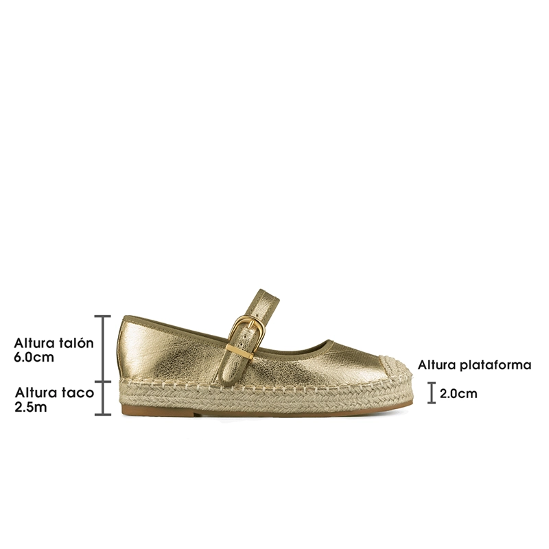 ALPARGATA CASUAL SUELA YUTE PLANA MUJER WEIDE QIU105 - 7