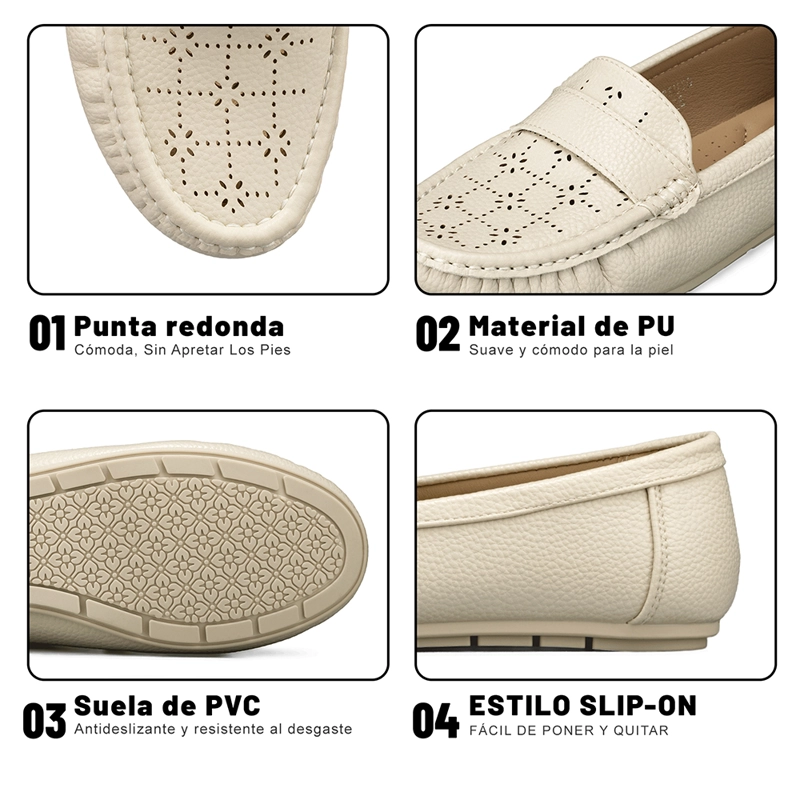 MOCASIN PLANO CONFORT MUJER WEIDE QIU380 - 9