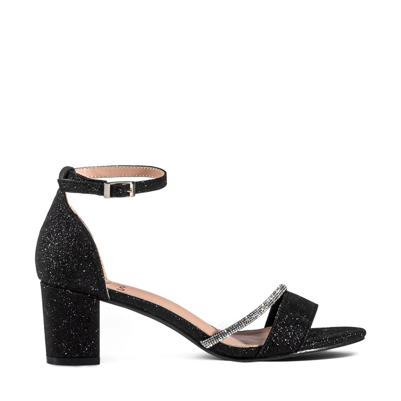 SANDALIA TACO FIESTA NEGRA MUJER WEIDE YOU132 - 1