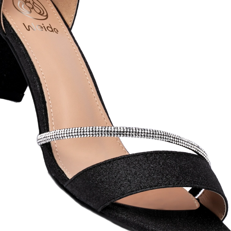 SANDALIA TACO FIESTA NEGRA MUJER WEIDE YOU132 - 7